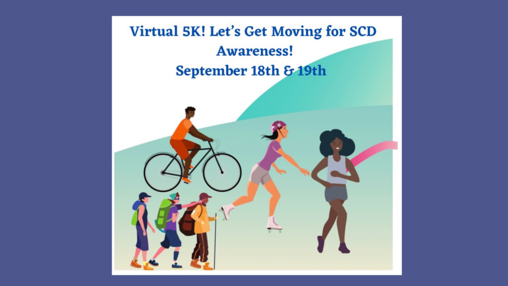 Virtual 5K for Sickle Cell Disease Awareness Facebook cover